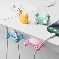 Cartoon Cartoon Crab Cable Organizer Mobile Phone Charging Cable Data Cable Tidy-up Handy Tool Holde