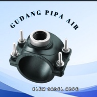 Hdpe Saddle Clamp 75mm x 1/2" Inch / HDPE Saddle Clamp / Saddle Clamp