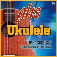 GHS Fluorocarbon Soprano/Concert D Tuning Ukulele Strings