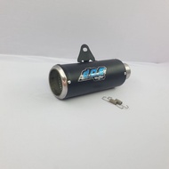 Silencer DOS gp1 black d50mm racingknalpot