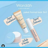 Wardah lightening paket formal look 3in1