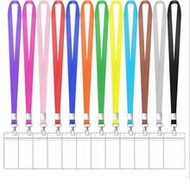 10/5pcs Lanyard Badge Holders, Suitable For Wearing Work ID, Campus Student Card, Exhibition Name Ta
