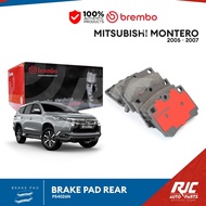 BREMBO BRAKE PAD REAR MITSUBISHI MONTERO 2005-2007 P54026N 1set