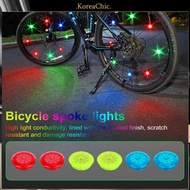  Bike Supplies 2pcs Bike Wheel Lights Bright Waterproof Spoke Lights for Cycling Easy Install Bicycle Accessories Southeast Asian Favorite