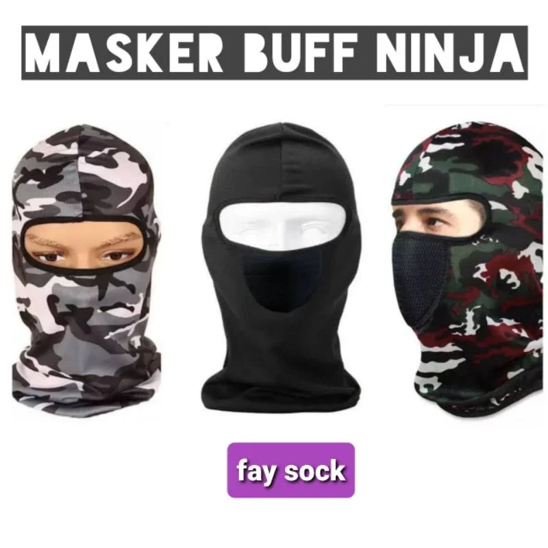 Masker buff ninja/masker Ninja/Masker full face