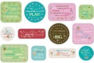 Fiskars 01-003111 Cloud 9 Design Alyssa's Garden Collection Cardstock Quote Cards