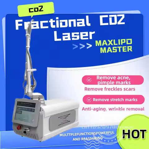 Multi-Functional CO2 Fractional Laser Machine Professional Skin Carbon Peel Scar Wrinkle Removal Pig