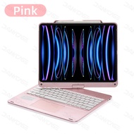 แป้นพิมพ์มายากลเรืองแสงเคสสำหรับไอแพด Pro 13 M4อากาศ13 M2 M3 2018-2022 Pro 12.9 3rd 4th 5th 6th เคสแ