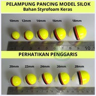 Pelampung Pancing Bulat Ukuran Sedang Jumbo Bahan Styrofoam Keras Kumbul Kambangan Atau Apung Murah 