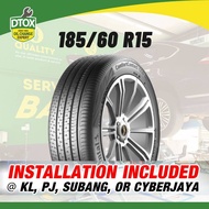 [Installation Provided] New Tyre 185/60R15 for Toyota Vios, Polo Honda city bridgestone michelin continental tayar