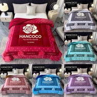 HANCOCO Velvet Rabbit Fur Blanket Printed with 5D Patterns Super WARM, Soft and Smooth 2M3X2M Weight
