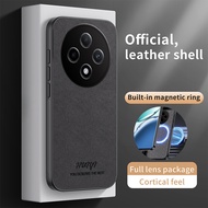 Leather Casing for Oppo F27 Pro Plus Pro+ 5G F27Pro+Plus CPH2643 Phone Case Wireless Charging Car Ma