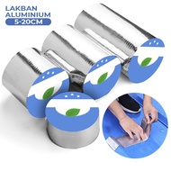 Lakban Anti Air Anti Bocor Tape Silver Aluminium Foil Bahan Butyl - Lakban 6683 5-20CM