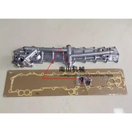 ME303345 Oil Cooler Cover With Gasket For Mitsubishi 6D16 6D17 6M60 6D16T Excavator Engine