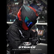 หมวกกันน็อค KYT STRIKER !!320SP #11AF37 LIVERY WH/BK XL (61-62)