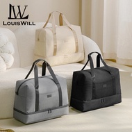 LouisWill Fitness Bag Travel Bag Large-Capacity Bag Duffel Organizer Carry Storage Bag Independent S