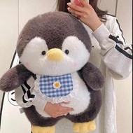 cute plushie plushie pillow dinosaur plushie Miniso MINISO Premium Cute Little Penguin Doll Sleeping