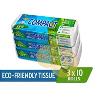 Cutie Compact Eco-Friendly Toilet Rolls 30rolls (Blue)