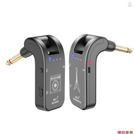 WS-1 2.4GHz Wireless Guitar System Rechargeable Audio Transmitter and Receiver 4 Channels 30m Transm