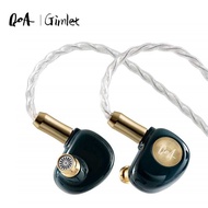 QOA GIMLET Earphone 10Mm LCP Diaphragm Dynamic Driver 4-Core OFC Sier Na May 0.78 2Pin Cable Earbud