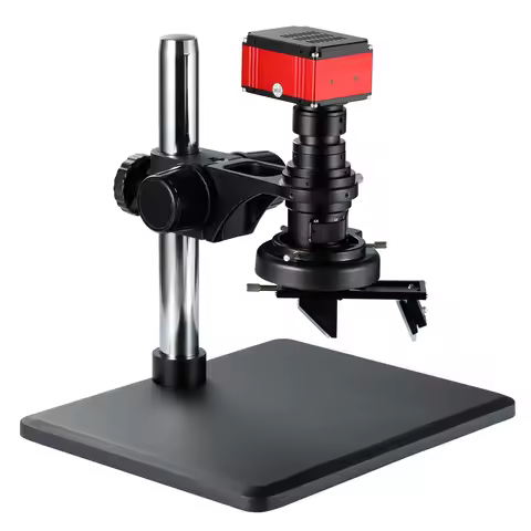 Full HD SONY Sensor 4K 2K 1080P 60FPS 2D 3D Video Industrial Measuring Microscope 0.7X-5X HDMI Large