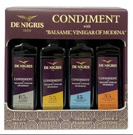 De Nigris - 意大利摩德納葡萄黑醋禮盒 100毫升 x 4 門市自取 或順豐到付