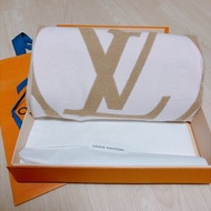 🔥平放🔥 Louis Vuitton LV Medallion Scarfs 提花圖案 羊毛 頸巾 圍巾 粉紅色 女士 聖誕禮物