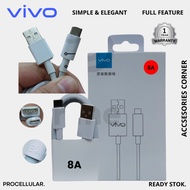 Vivo USB to Type C Flash Charge Cable 80W 8A Original Data Cable