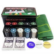 200pcs Poker Chip Set – Texas Hold’em & Casino Party Game Supplies