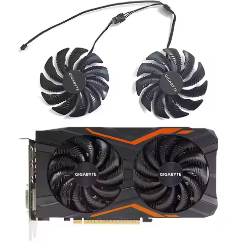 PLD09210S12HH T129215SU DC 12V 0.5A 4pin 88mm For Gigabyte GTX 1050 1060 1070 Ti GV-RX570 580 AORUS 