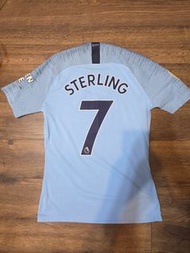 曼城18-19主場 更衣室球員版Manchester City Sterling 7 球衣