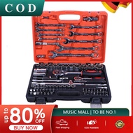 82 PCS Tools Socket Wrench Set Car Tools Set Torque Wrench Tool Box Set Wrench Tools Set