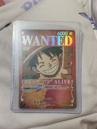 Luffy ST01-012 SP Starter Deck Straw Hat Crew card