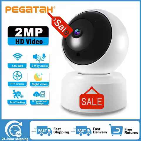 BIG SALE 2MP CCTV Camera Surveillance WiFi Wireless 360° Panoramic IP Camera Two-Way Audio HD Home S