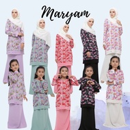 SS 04 Kurung Maryam Sedondon Ibu dan Anak / Kurung Maryam Kids / Kurung Maryam Flora Kurung Murah Dress Cantik Baju Raya