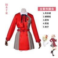 Lycoris Recoil Coswear Chisato Nishikigi Coswear Takina Inoue Cosplay UniformJK Uniform Halloween Co