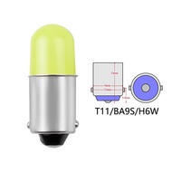Aitemay BA9S 12V Round LED Bulb 3D COB Car Interior Reading Light License Plate Light 10PC