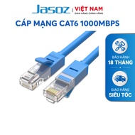 Cáp mạng CAT6 1000Mbps JASOZ E102 - Hàng chính hãng - Bảo hành 18 tháng