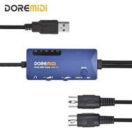 DOREMiDi Audio MIDI Cable USB AMC-10 Converter That Has Both Sound Card and MIDI Functions