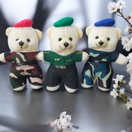 Indonesian Army Defense profession teddy bear. AU. KOPASUS
