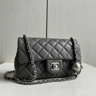 Top 1: 1 (Silver Buckle) Silver Ball Diamond Lambskin Golden Ball Small Steel Ball Ball Bag Retro Ch