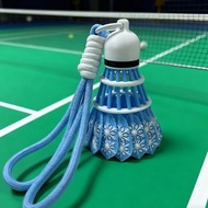 Shuttlecock Keychain – 3D Printed Badminton Gift for Friends, Family & Teammates