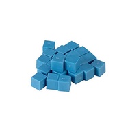 Hand2mind Blue Plastic Base Ten Unit Blocks, Place Value Blocks, Counting Cubes for Kids Math, Base 