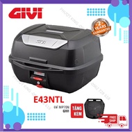 Thùng GIVI E43NTL tặng kèm đế MP70N- Monolock Top Case