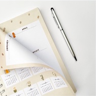 Planner Book 2025 2026 Agenda/ Notebook/ Journal/ General Planner/ Weekly/ Daily/ Monthly/ Book - Pe