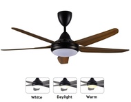 Alpha Cosa Xpress 54 5 Blades 4 Speeds LED With Remote Control Ceiling Fan NEW CX8 56 6 Speeds