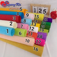 (Hot) Kertas Crepe Paper / Crepe Paper Roll  (1 Roll)