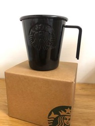 星巴克 Starbucks 酷黑女神琺瑯杯 全新附盒子