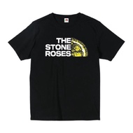 The stone Roses Moslem Art TNF Logo t-shirt Band Britpop England Simple Style Vintage