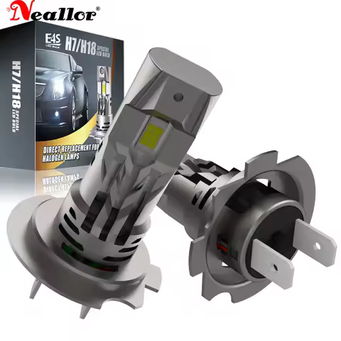 2x H7 Led Canbus No Error Headlight H18 Car Bulbs 12v 55w Diode Lamps High Power For Mercedes Benz W